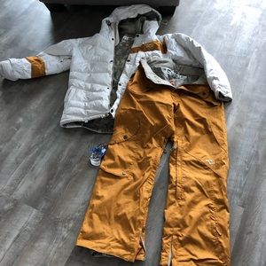 Ride snowboard jacket and pants